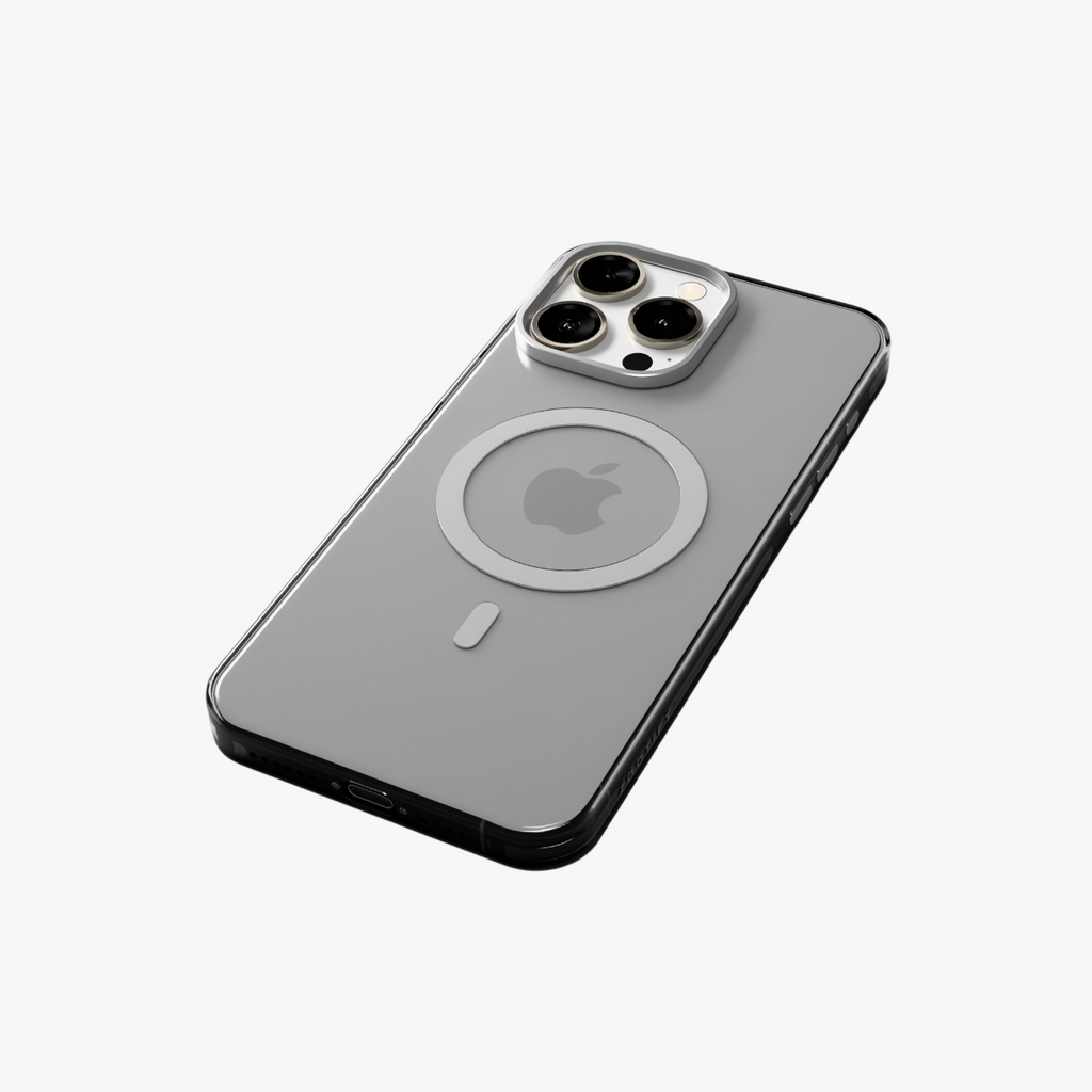 Ironclad Aura – Clear MagSafe Transparent Shield Case for iPhone 15 pro max