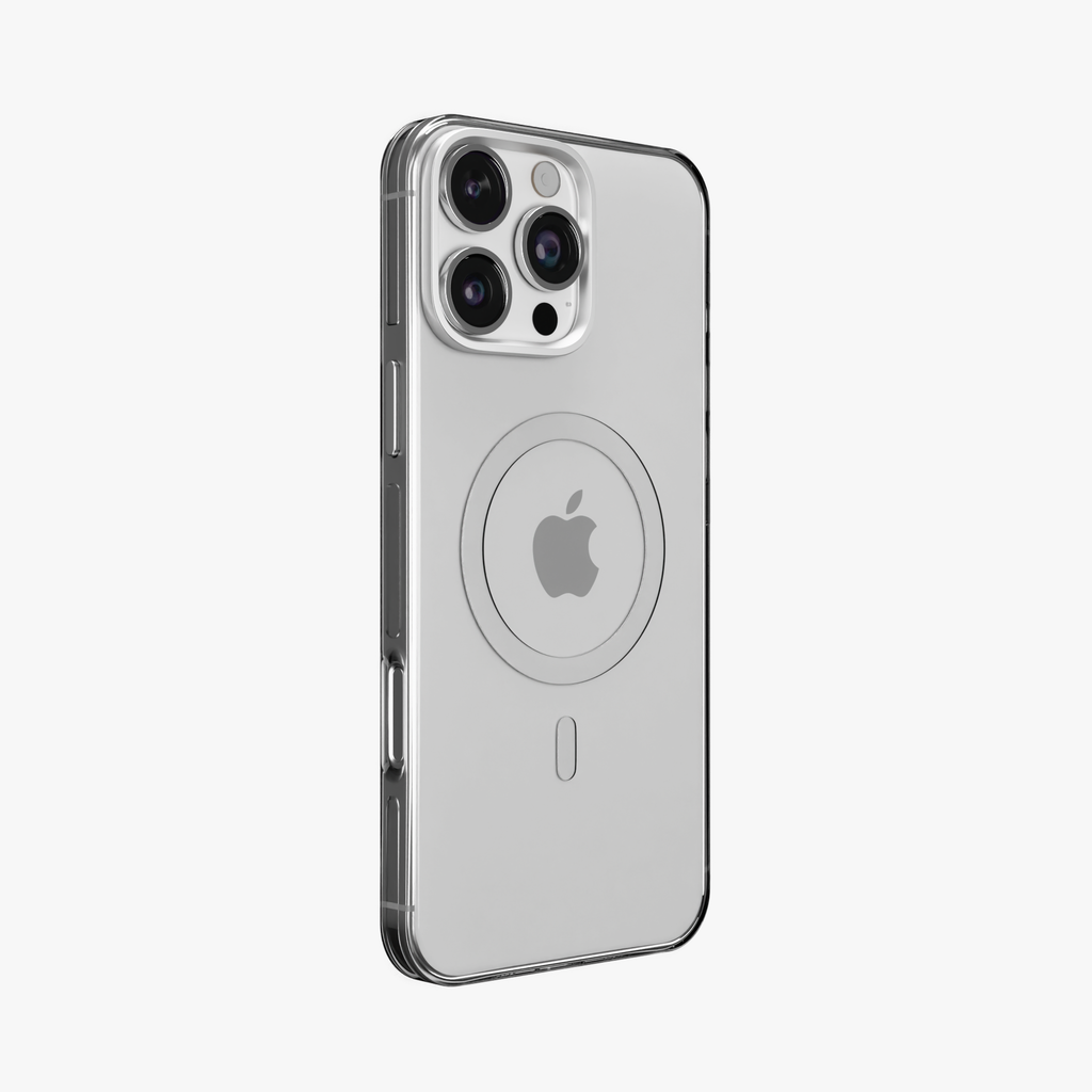 Ironclad Aura – Clear MagSafe Transparent Shield Case for iPhone 16 pro max