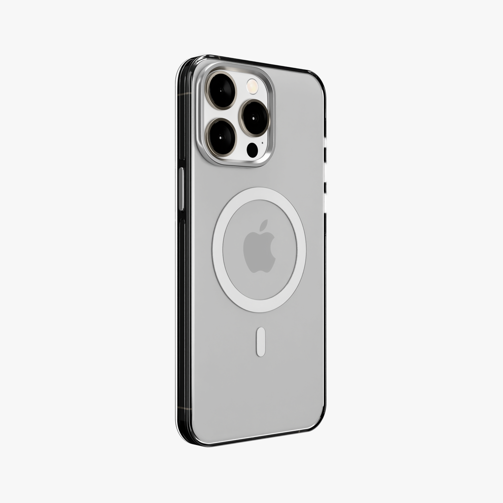 Ironclad Aura – Clear MagSafe Transparent Shield Case for iPhone 15 pro max