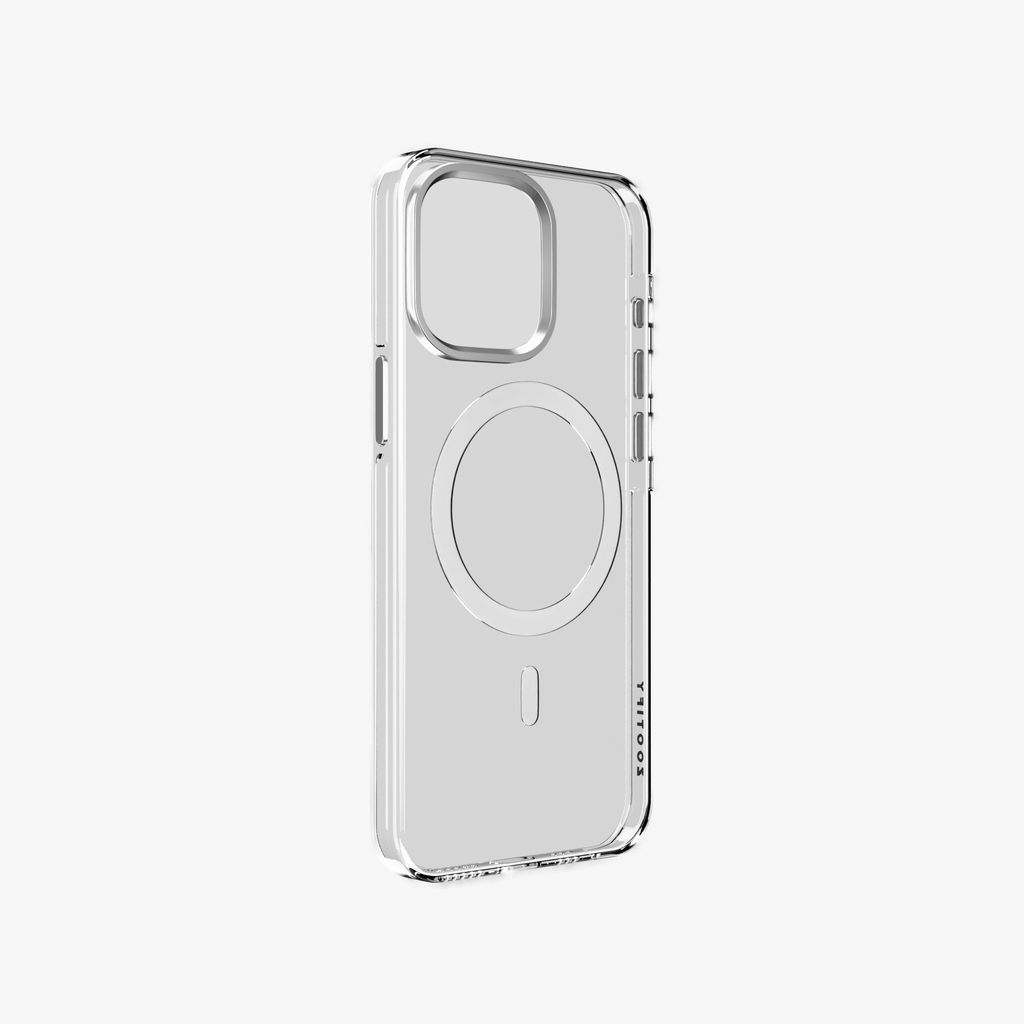 Ironclad Aura  –  Clear Magsafe Transparent Shield Case for iPhone 15 pro