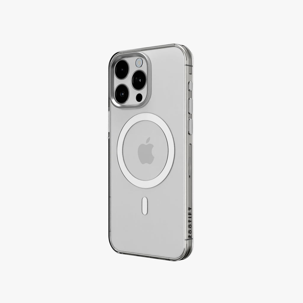 Ironclad Aura  –  Clear Magsafe Transparent Shield Case for iPhone 15 pro