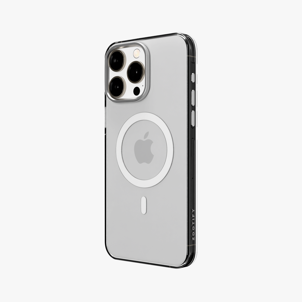 Ironclad Aura – Clear MagSafe Transparent Shield Case for iPhone 15 pro max