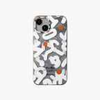 NeoWave – Unique Double-layer Print Frosted MagSafe Phone Cover for iPhone 15