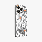 NeoWave – Unique Double-layer Print Frosted MagSafe Phone Cover for iPhone 15 pro max