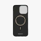 StealthForm – Black Kevlar Shield MagSafe Case for iPhone 16 pro max