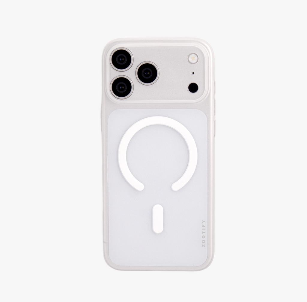Textura – White PaperFeel MagSafe Case Cover for iPhone 17 Pro Max