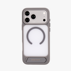 Frostand – Grey Frosted MagSafe Case Cover with Kickstand for iPhone 17 Pro Max