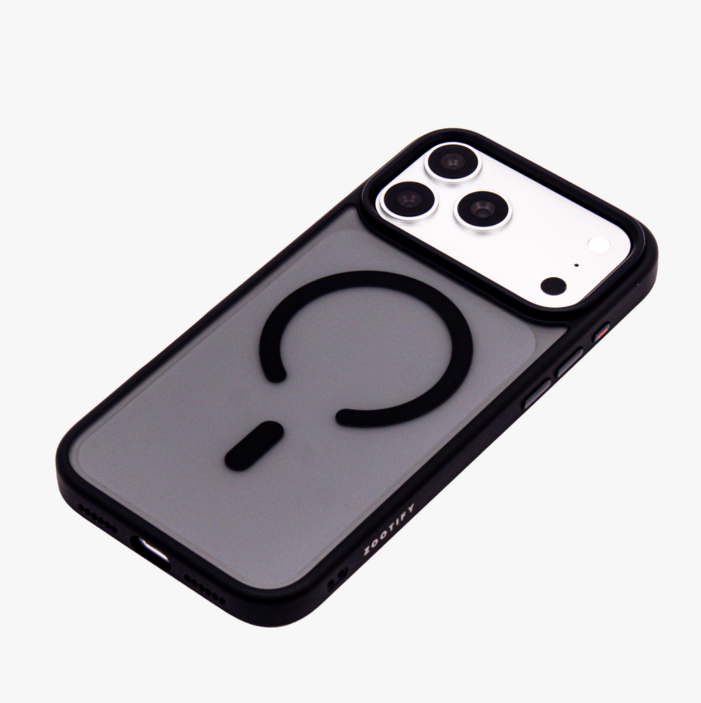 Haze  – Black Frosted Premium MagSafe Case Cover for iPhone 17 Pro Max