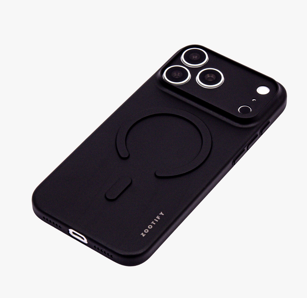 Textura – Black PaperFeel MagSafe Case Cover for iPhone 17 Pro Max