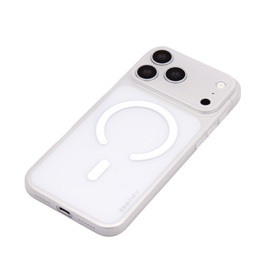 Textura – White PaperFeel MagSafe Case Cover for iPhone 17 Pro Max