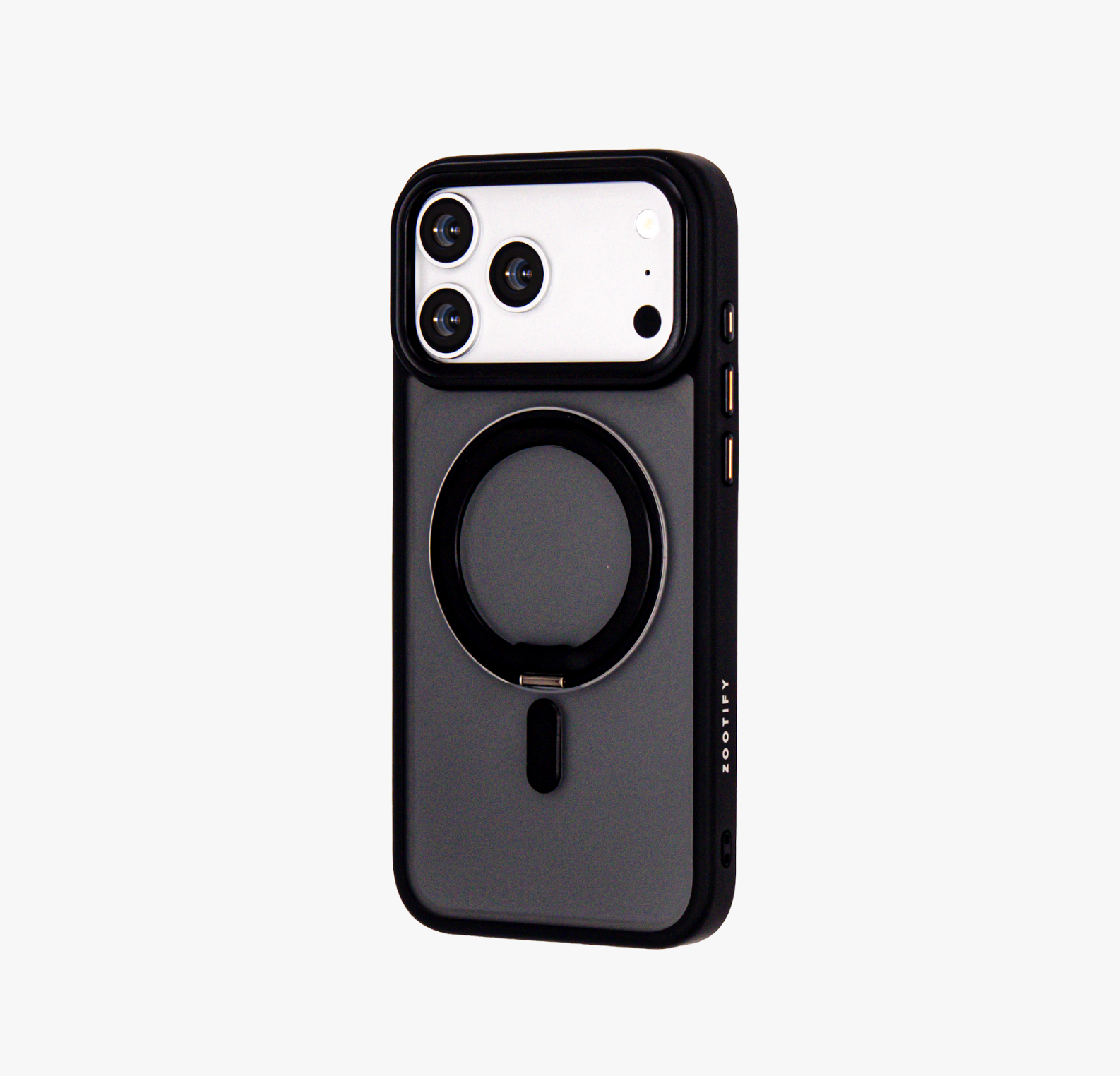 Orbit Grip – Black O-Stand MagSafe case cover for iPhone 17 Pro Max