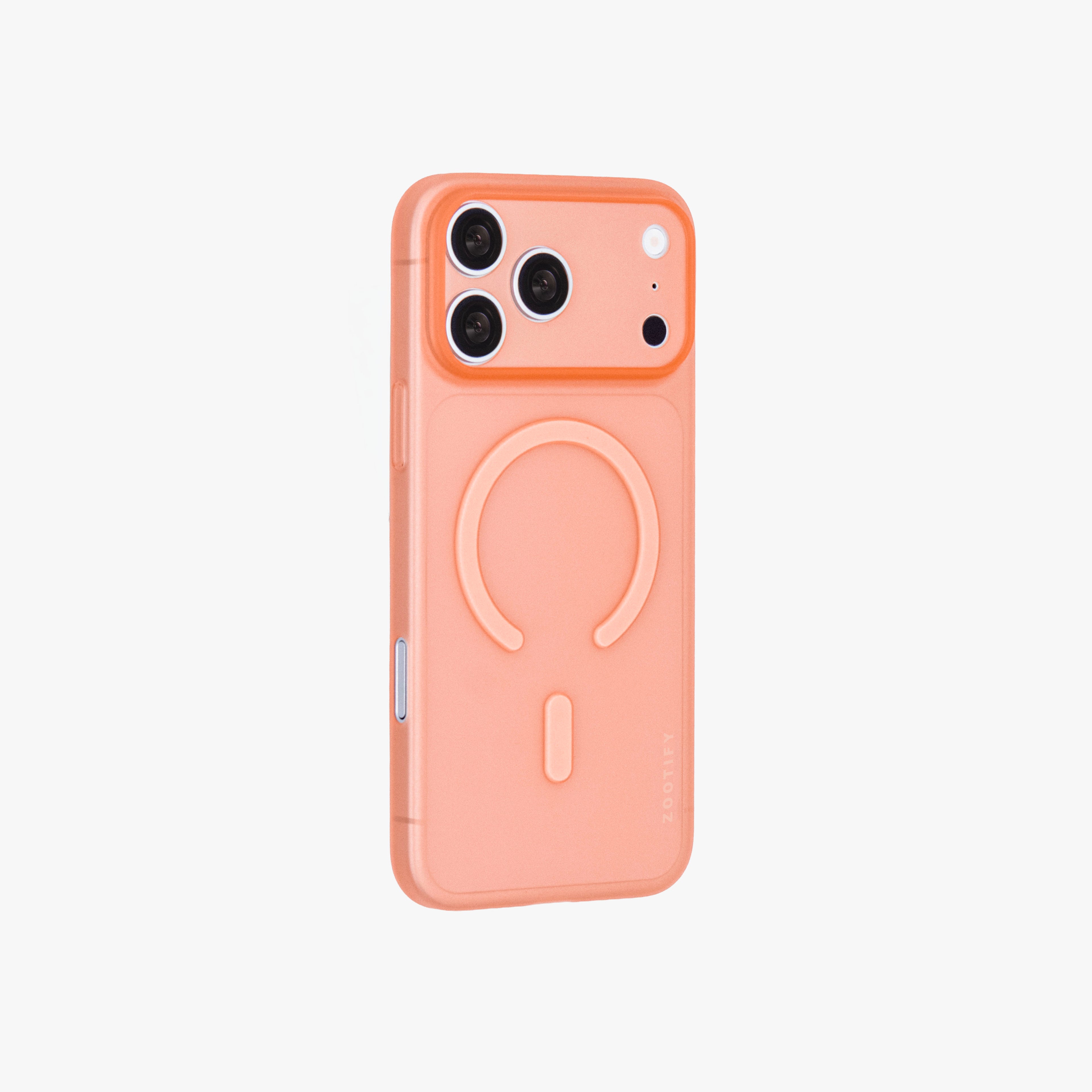 Textura – Orange PaperFeel MagSafe Case Cover for iPhone 17 Pro Max