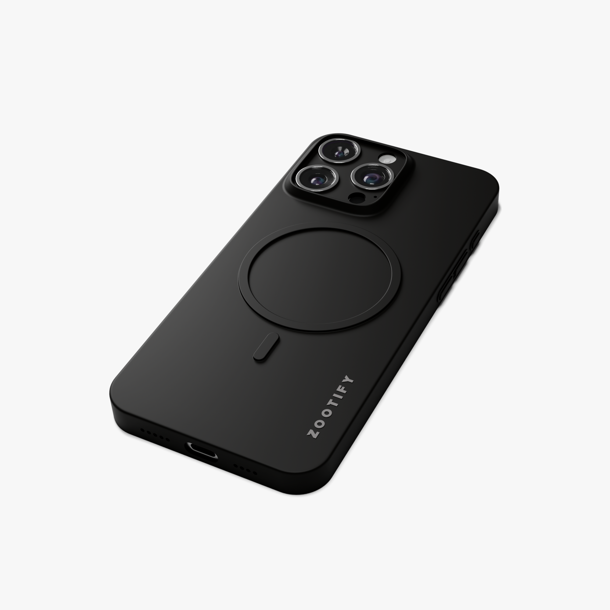 Textura – Black PaperFeel MagSafe Case for iPhone 16 pro max