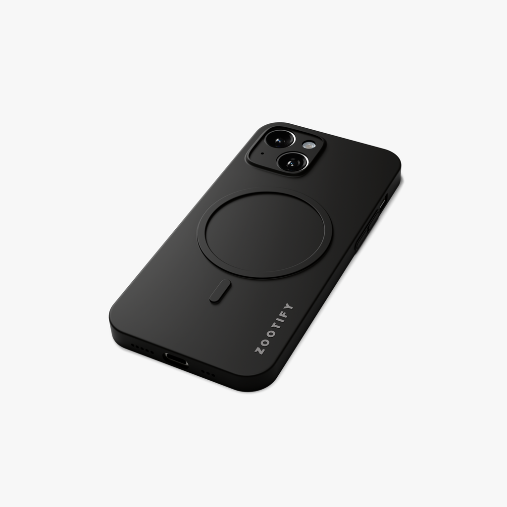 Textura – Black PaperFeel MagSafe Case for iPhone 15