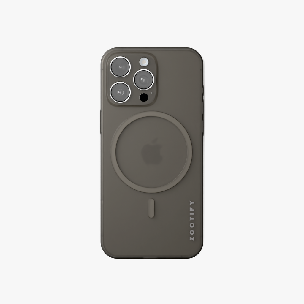Textura –  Grey PaperFeel MagSafe Case for iPhone 15 pro