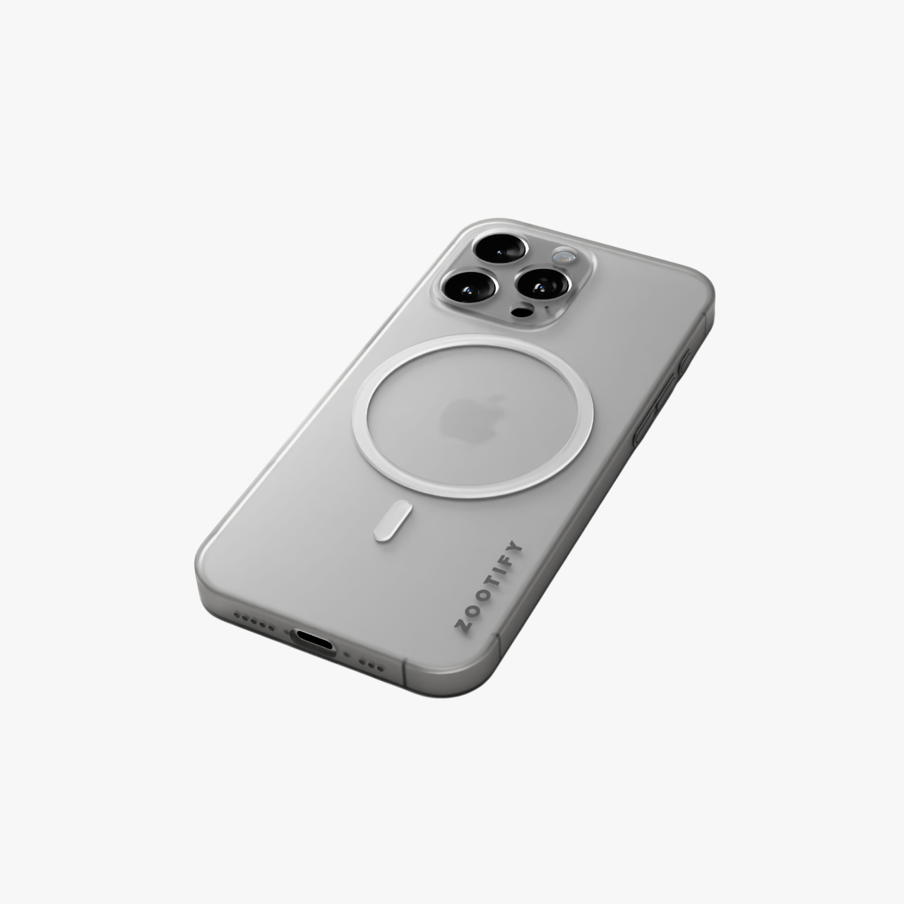 Textura –  White  PaperFeel MagSafe Case for iPhone 15 pro