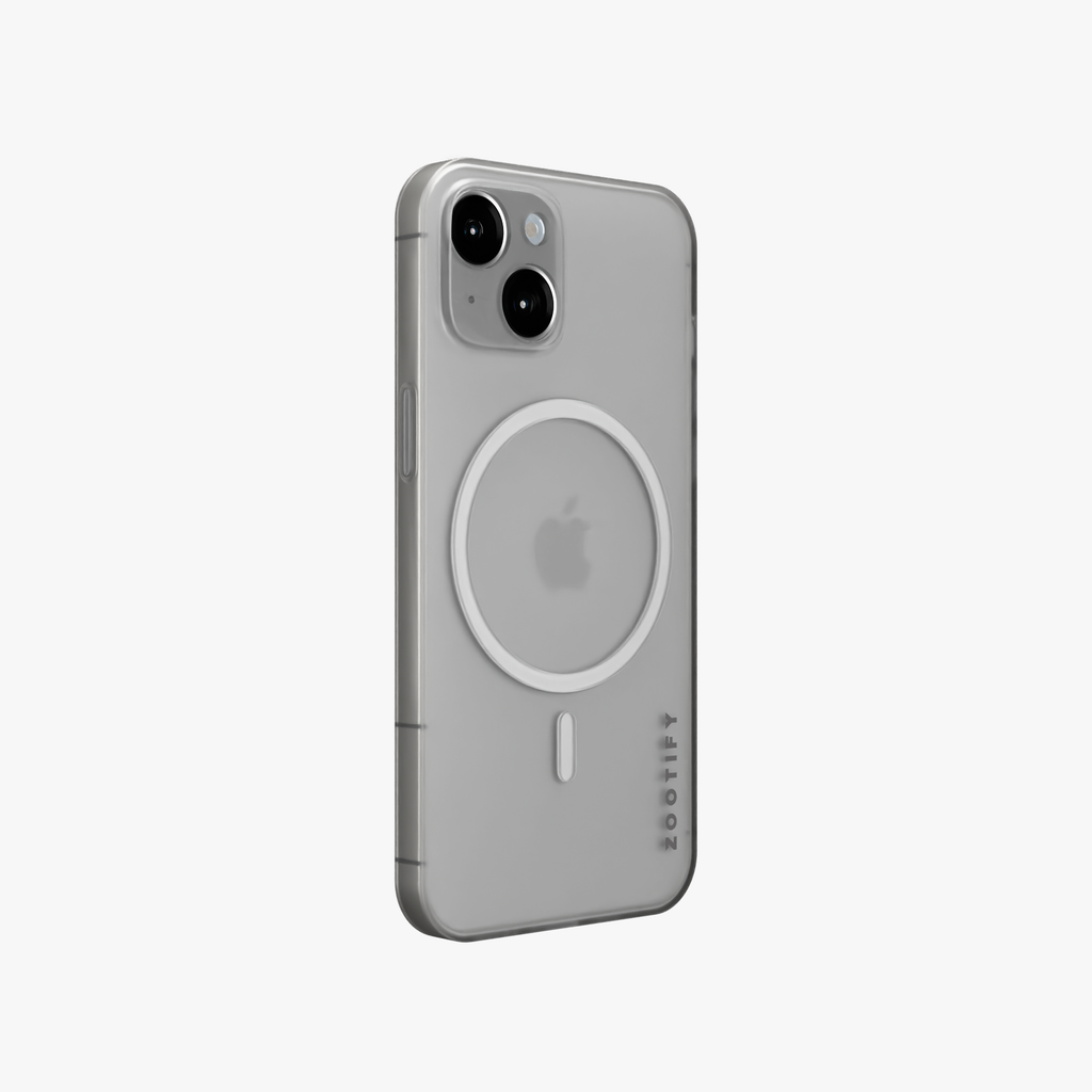 Textura – White PaperFeel MagSafe Case for iPhone 15