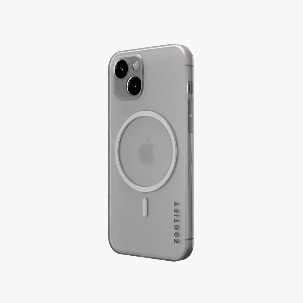 Textura – White PaperFeel MagSafe Case for iPhone 15