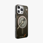 VectorEdge – Black Modern Aesthetics MagSafe case for iPhone 16 pro max