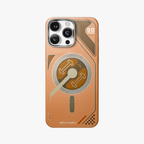 VectorEdge – Brown Modern Aesthetics MagSafe case for iPhone 16 pro max