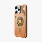 VectorEdge – Brown Modern Aesthetics MagSafe case for iPhone 16 pro max