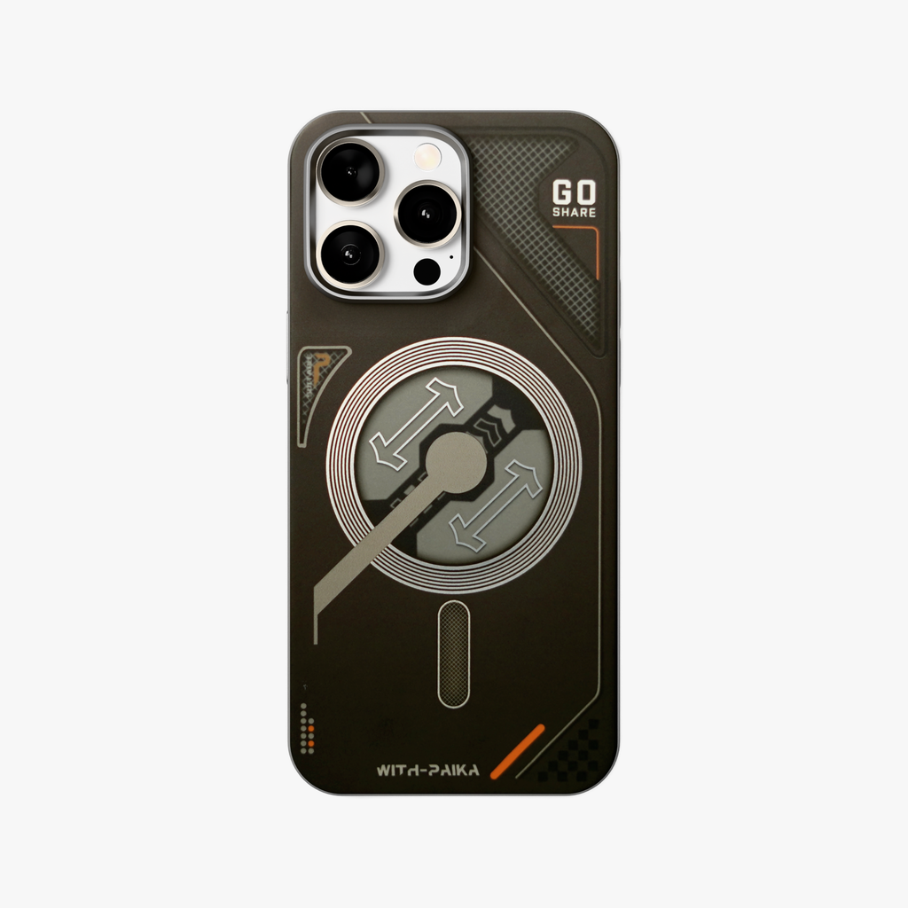VectorEdge – Black Modern Aesthetics Magsafe case for iPhone 15 pro max