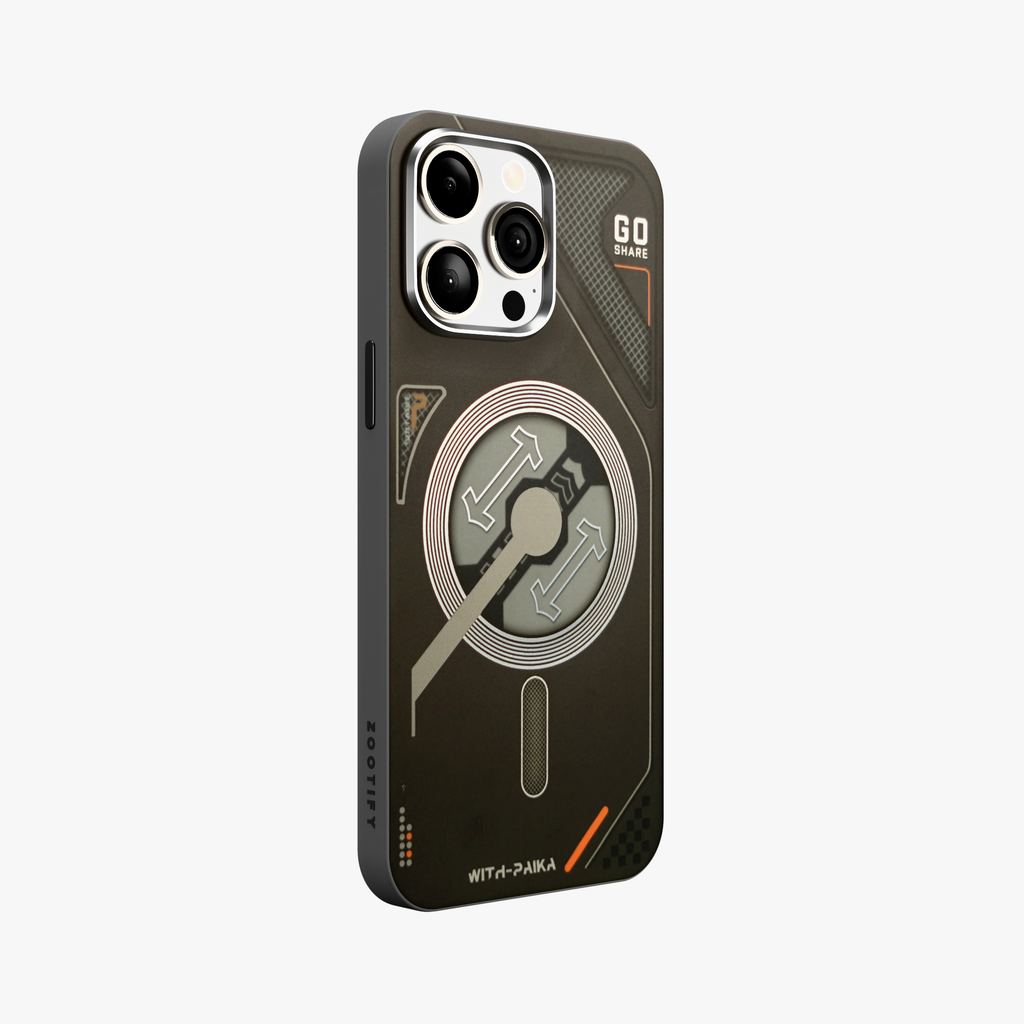 VectorEdge – Black Modern Aesthetics Magsafe case for iPhone 15 pro max