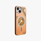 VectorEdge – Brown Modern Aesthetics Magsafe case for iPhone 15