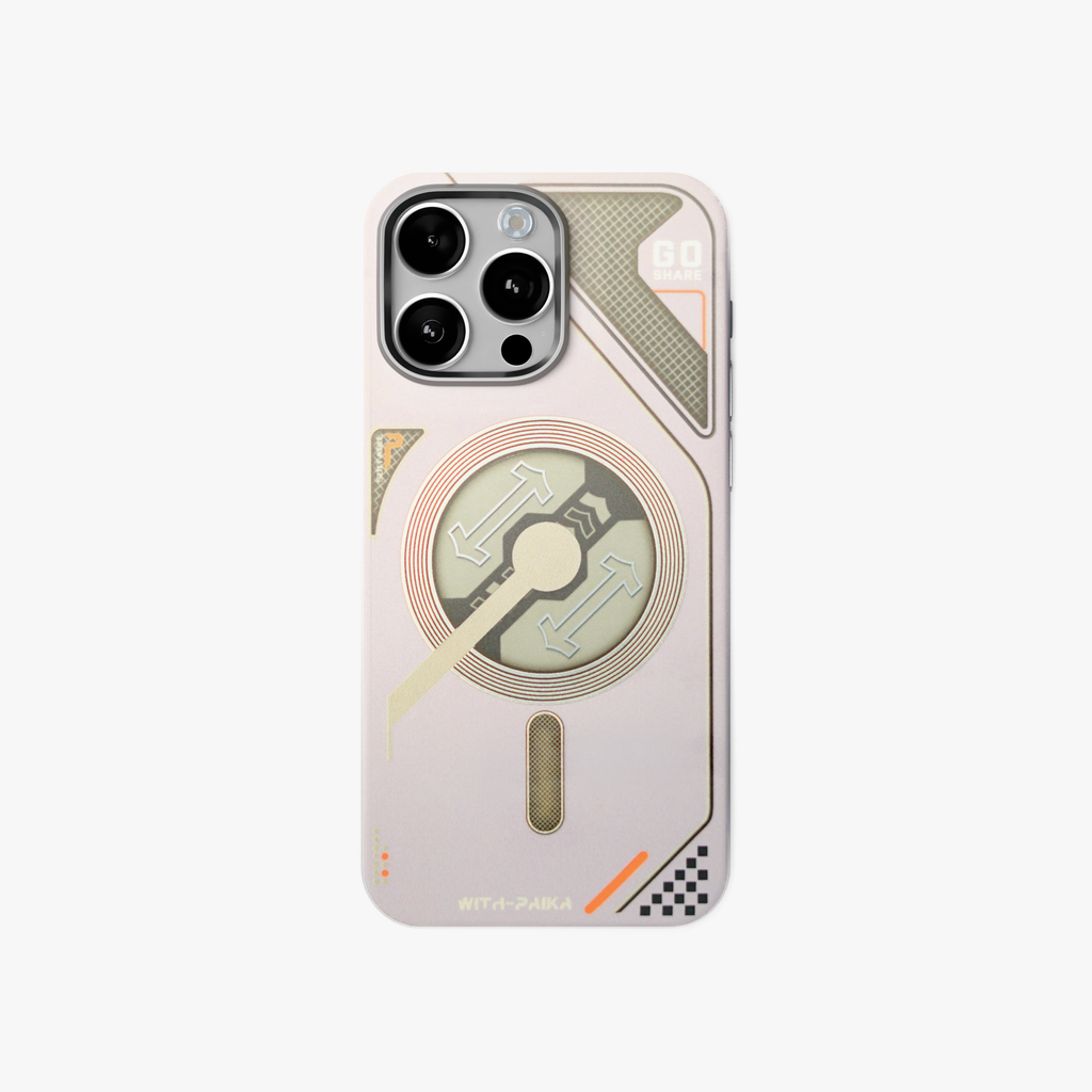 VectorEdge – Grey Modern Aesthetics Magsafe case for iPhone 15 pro
