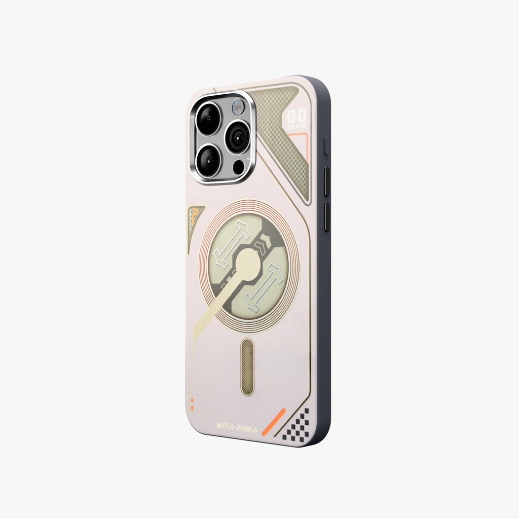 VectorEdge – Grey Modern Aesthetics Magsafe case for iPhone 15 pro