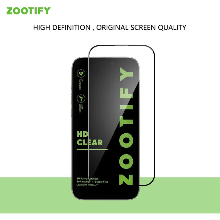 HD Clear ScreenGuard – Premium Edge-to-Edge Protection