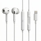 Zootify Aura 3 - Lightening Wired Earphones with Mic | White