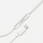 Zootify Aura 3 - Type C Wired Earphones with Mic | White