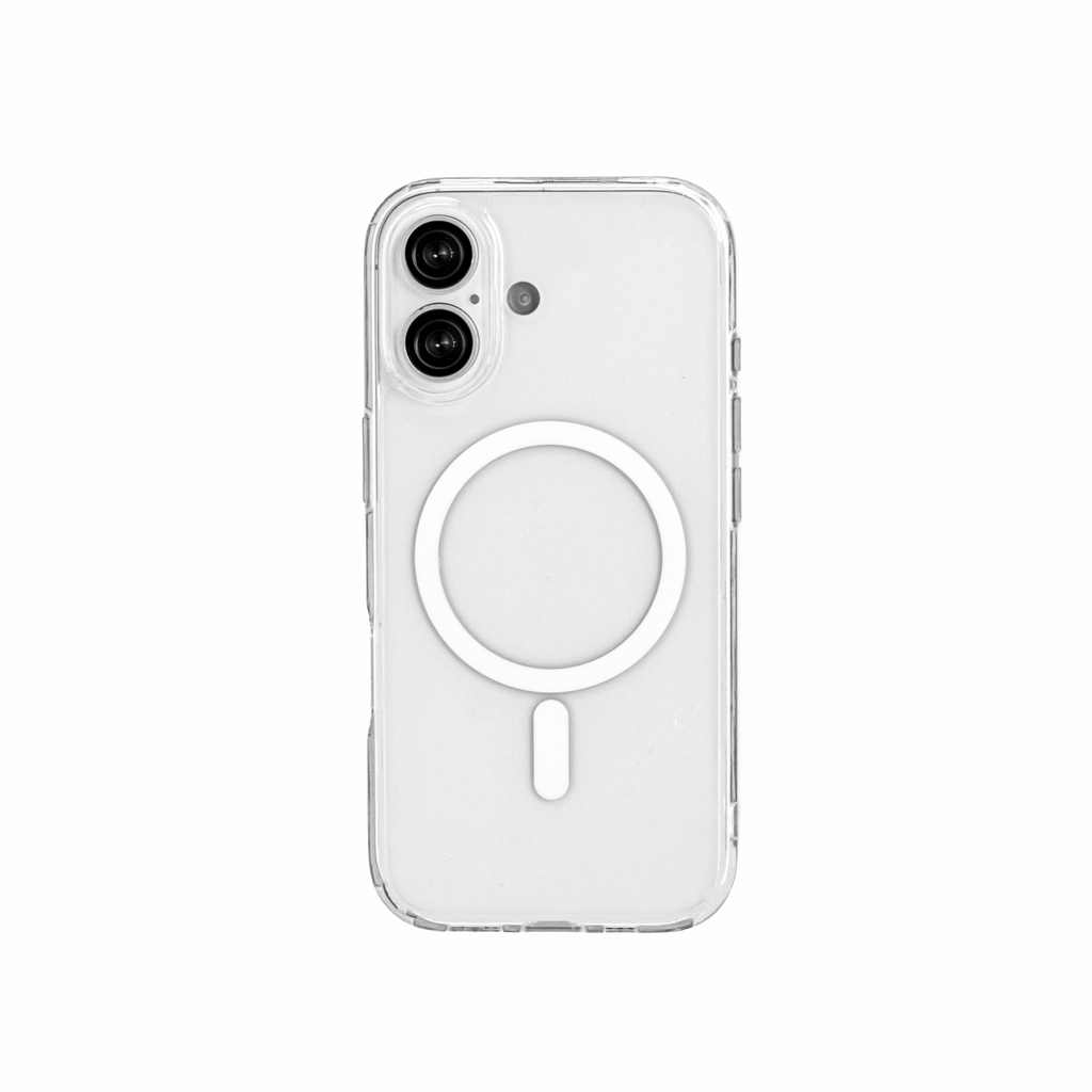Classic Transparent  MagSafe Case Cover with Cushion for iPhone 17
