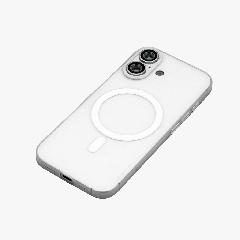 Textura – White PaperFeel MagSafe Case Cover for iPhone 17