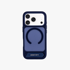Frostand – Blue Frosted MagSafe Case Cover with Kickstand for iPhone 17 pro