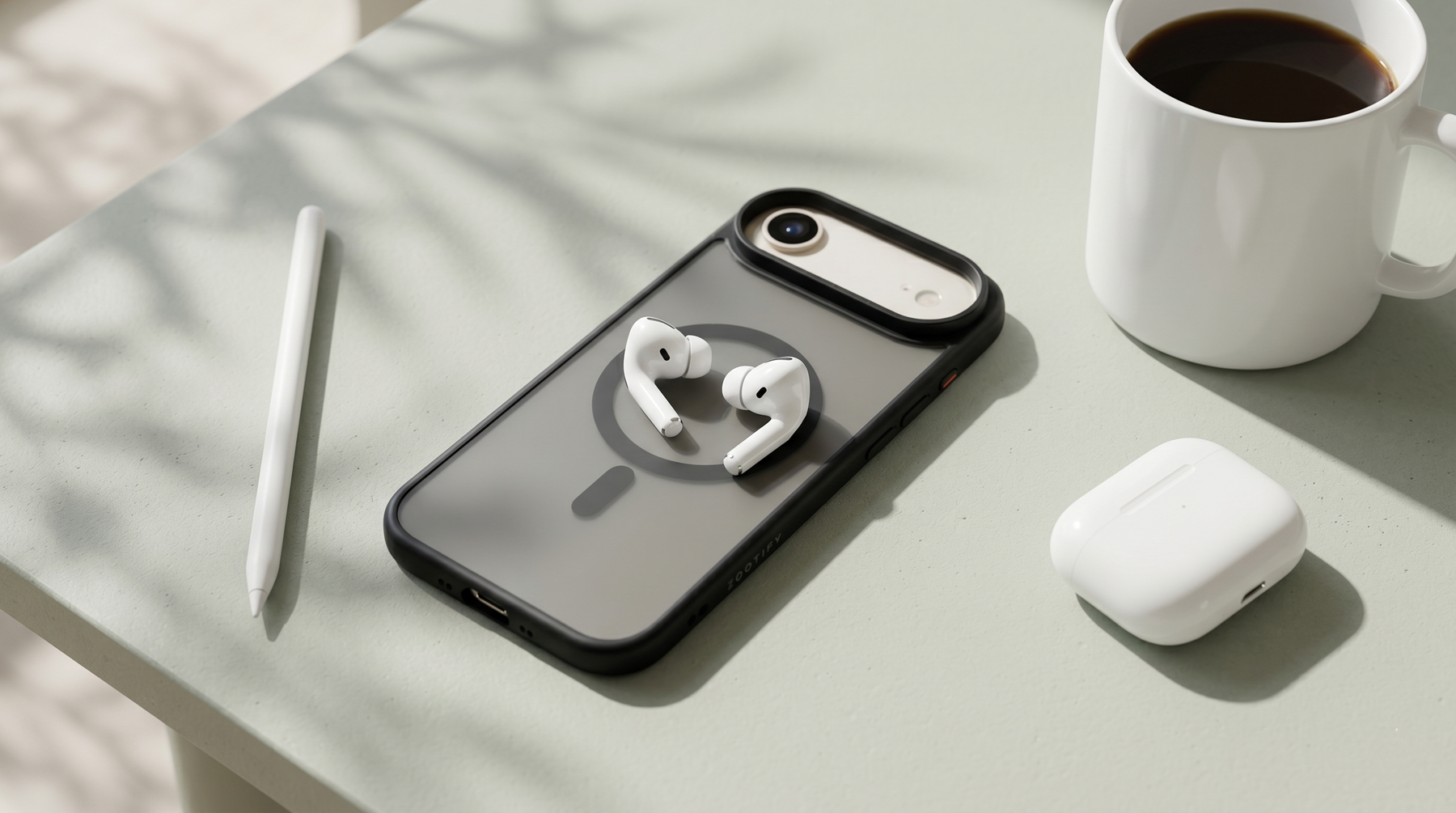 Haze  – Black Frosted Premium MagSafe Case Cover for iPhone 17 Air banner 2