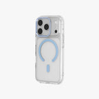 Ironclad – Transparent Blue MagSafe Case Cover for iPhone 17 pro