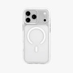 Ironclad – Transparent Silver MagSafe Case Cover for iPhone 17 Pro Max