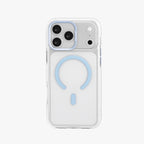 Ironclad – Transparent Blue MagSafe Case Cover for iPhone 17 Pro Max