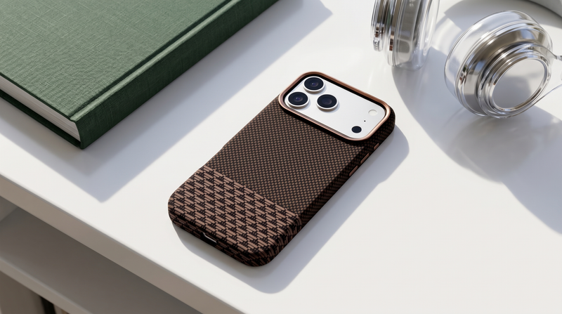 Monarch – Brown Trending Premium MagSafe Case Cover for iPhone 17 Pro Max mobile banner 2