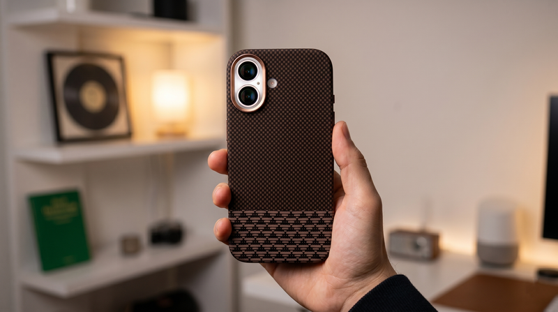 Monarch – Brown Trending Premium MagSafe Case Cover for iPhone 17 mobile banner 2