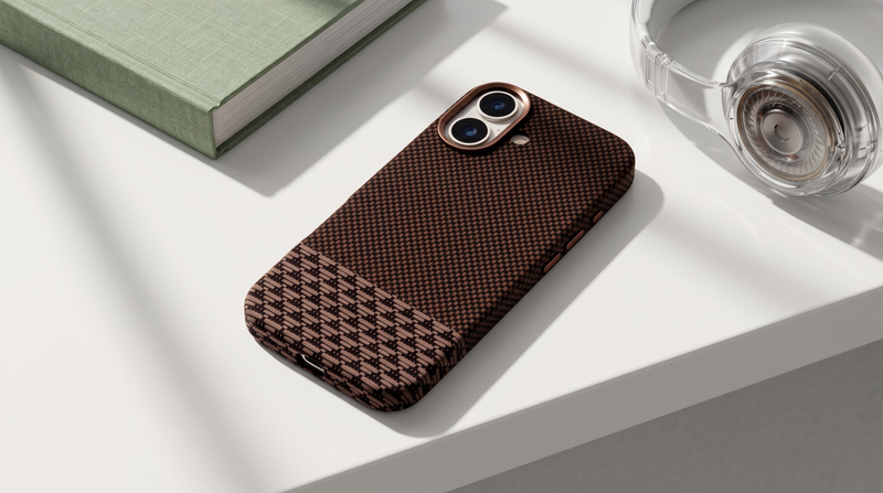 Monarch – Brown Trending Premium MagSafe Case Cover for iPhone 17 mobile banner 1