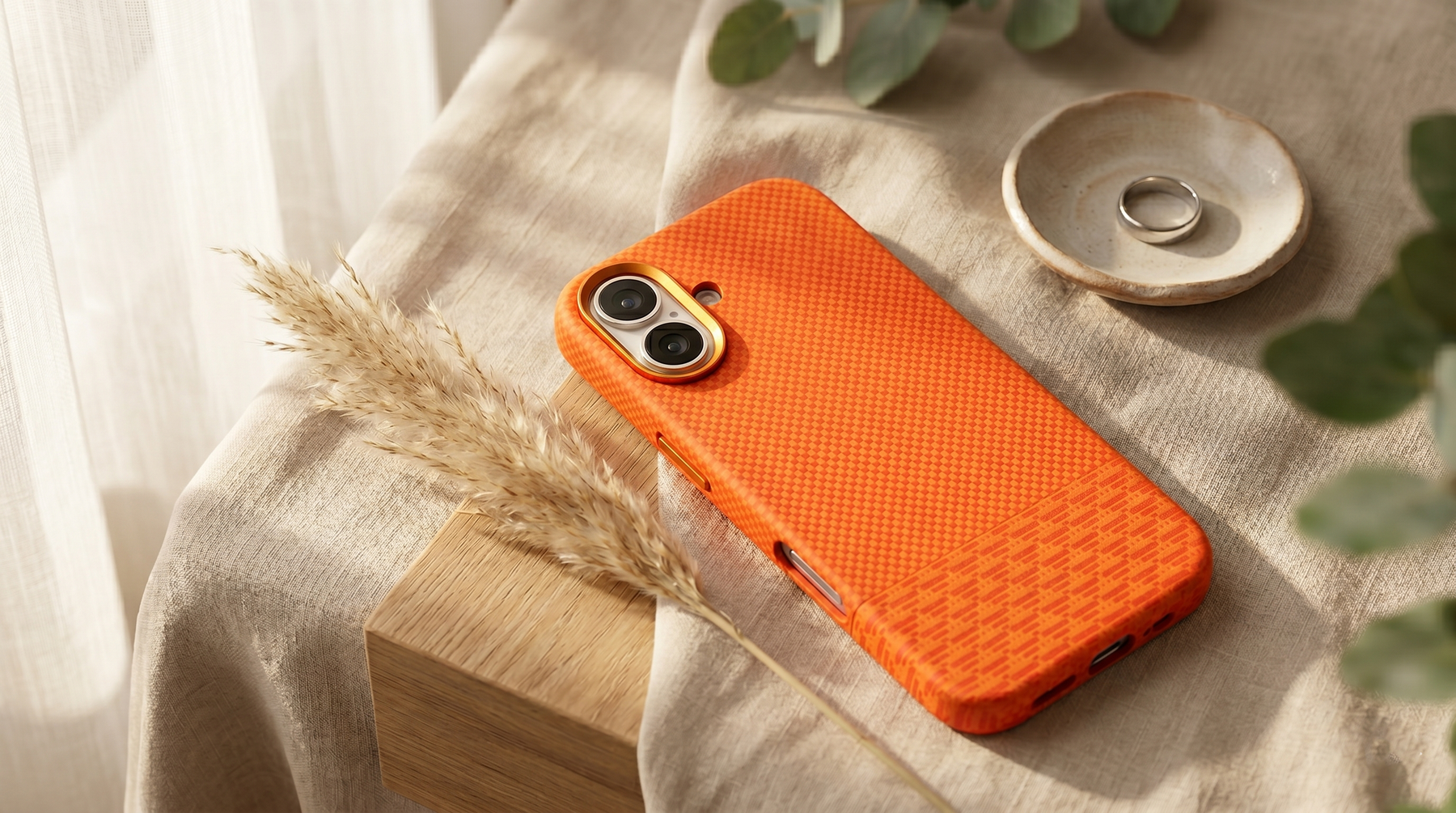 Monarch – Orange Trending Premium MagSafe Case Cover for iPhone 17 banner 2