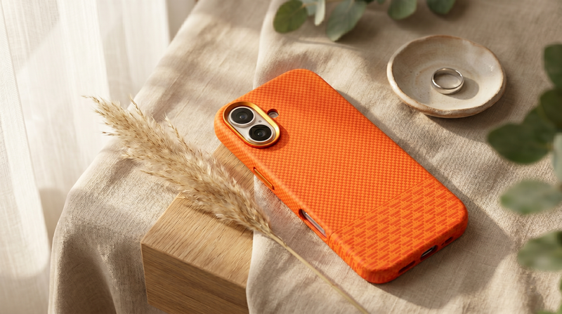 Monarch – Orange Trending Premium MagSafe Case Cover for iPhone 17 mobile banner 2