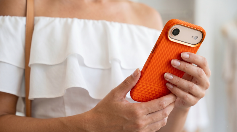 Monarch – Orange Trending Premium MagSafe Case Cover for iPhone 17 Air mobile banner 2