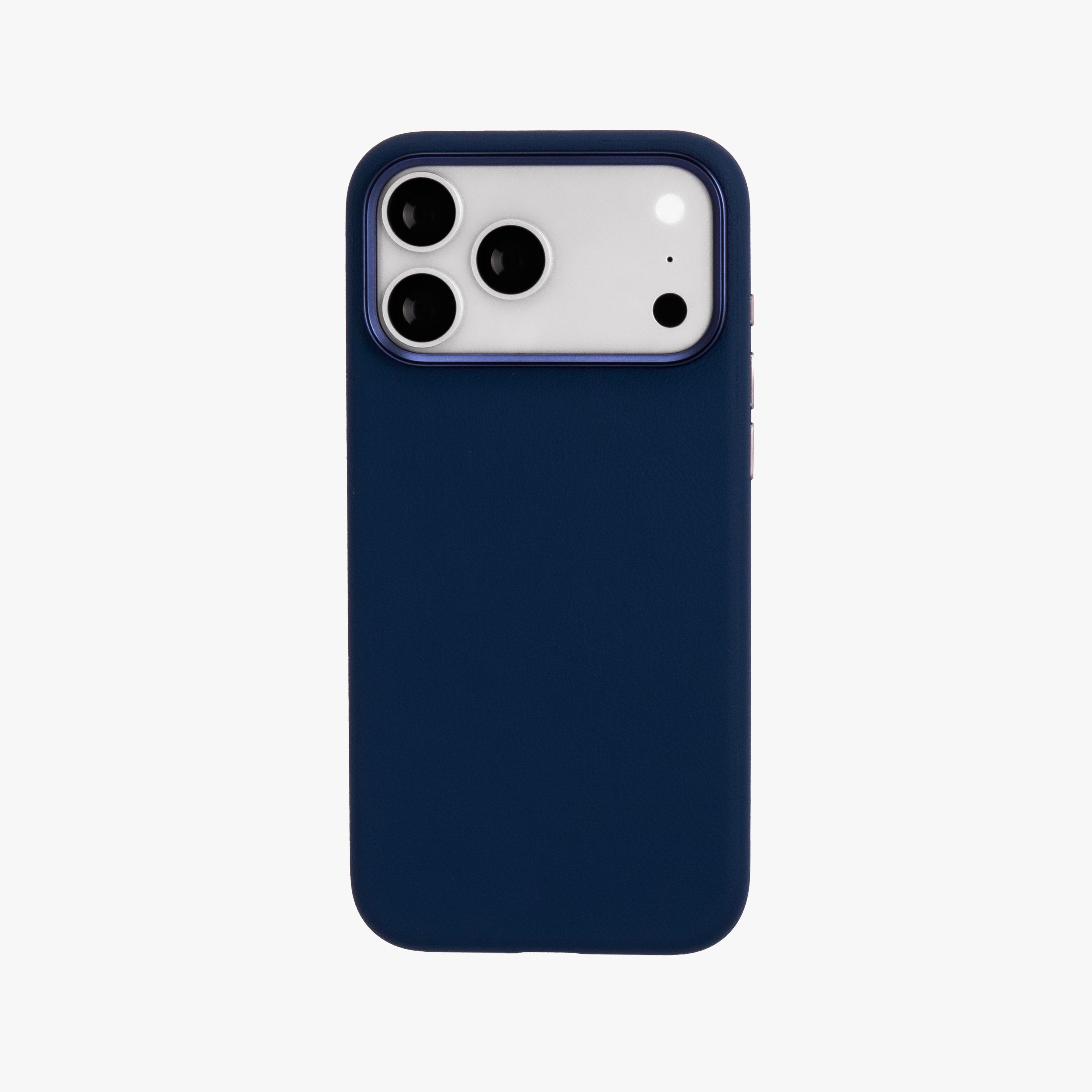 Primo – Blue Leather Premium MagSafe Case Cover for iPhone 17 Pro Max