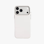 Primo – White Leather Premium MagSafe Case Cover for iPhone 17 Pro Max