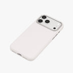 Primo – White Leather Premium MagSafe Case Cover for iPhone 17 Pro Max